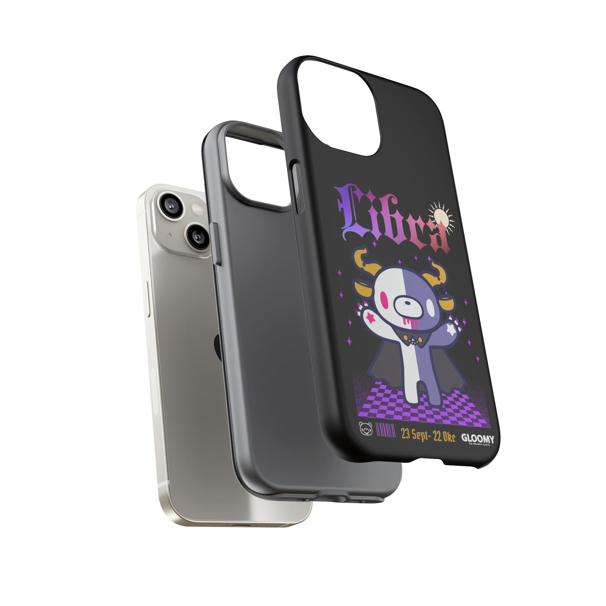 gloomy Bear Libra Zodiac Phone Case